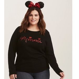 NWT Torrid Minnie Mouse sweater